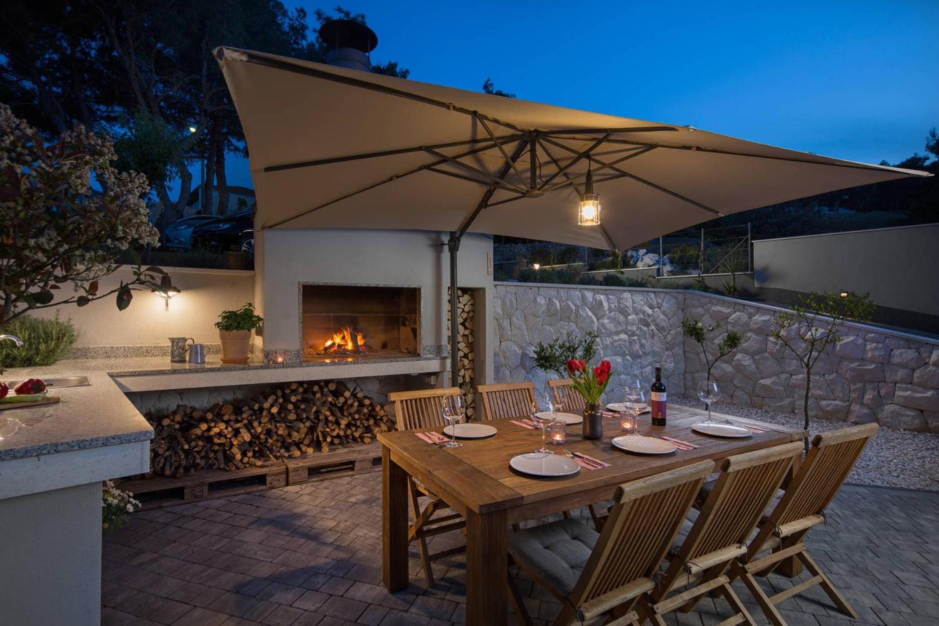 Appartamento Olive Hill House - Ground Floor Slatine Esterno foto